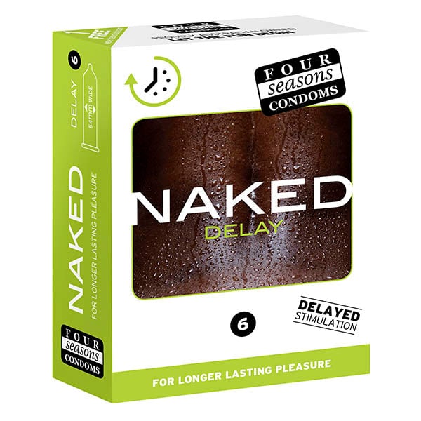 Four Seasons Naked Delay - Ultra Thin Condoms - 6 Pack A$7.80 Fast shipping