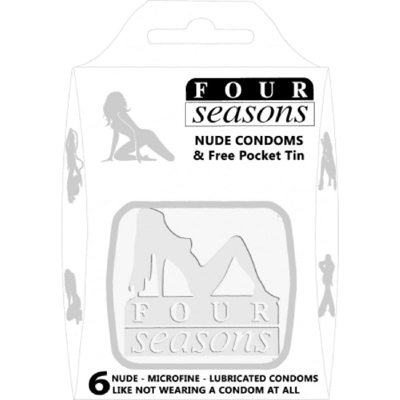 Four Seasons Nude Condoms Pack of 6 Condoms A$9.95 Fast shipping