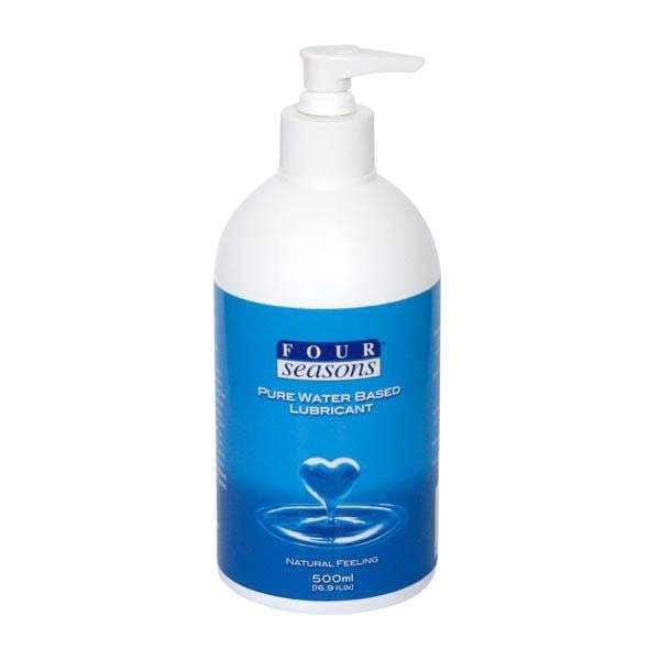 Four Seasons Personal Lubricant - Water Based Personal Lubricant - 500 ml Pump