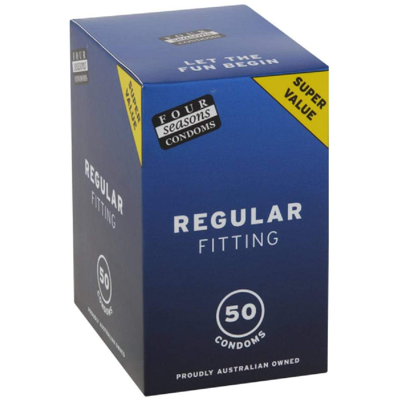 Four Seasons Regular Fitting Condoms - Pack of 50 A$29.95 Fast shipping