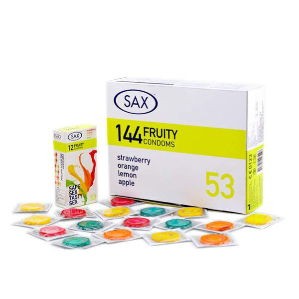Sax Fruity Condoms Bulk Pack of 144 Condoms A$54.95 Fast shipping