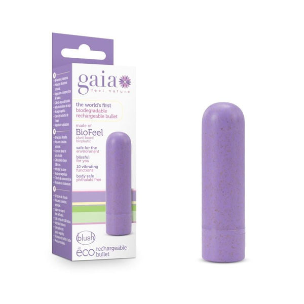 Gaia Eco Rechargeable Bullet - Lilac Purple USB Rechargeable Bullet A$31.26 Fast