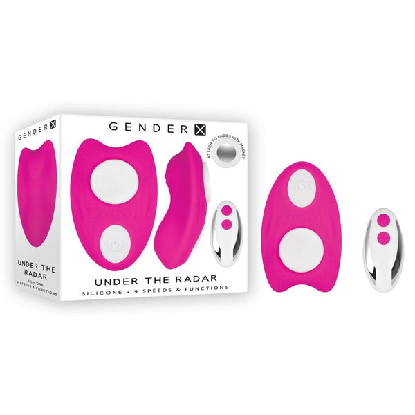 Gender X UNDER THE RADAR - Pink USB Rechargeable Panty Vibe A$84.14 Fast