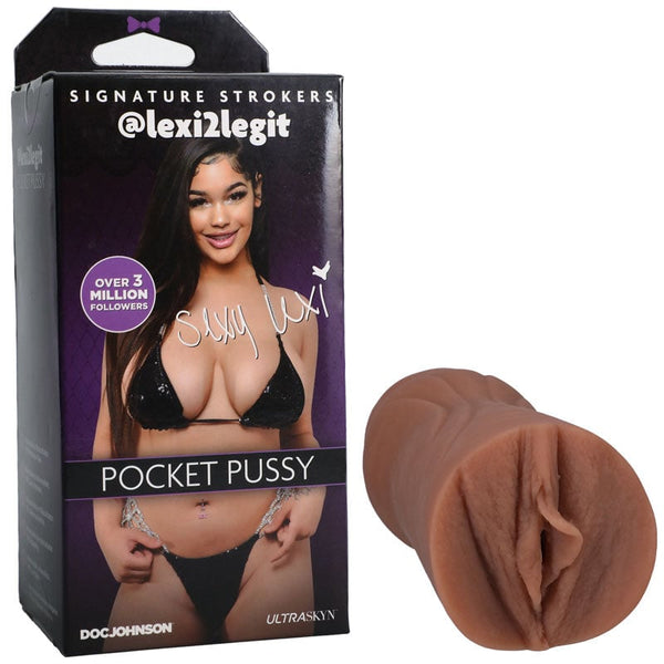 Girls Of Social Media @lexi2legit Pocket Pussy - Tan Vagina Stroker A$38.83 Fast