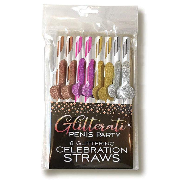 Glitterati - Celebration Straws - Party Straws - 8 Pack A$13.51 Fast shipping