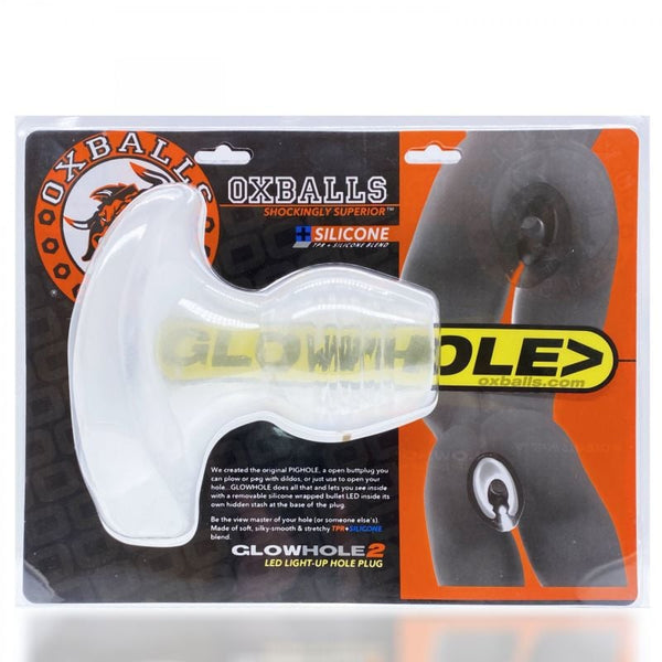 Glowhole 2 Buttplug L Clear Frosted A$115.48 Fast shipping