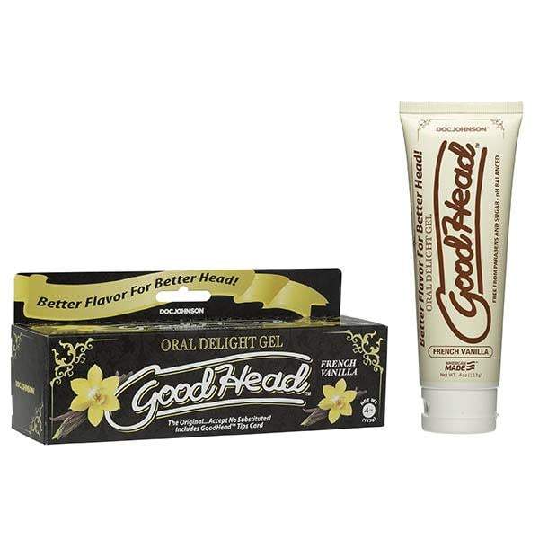 GoodHead Oral Delight Gel - French Vanilla Flavoured Oral Sex Lotion - 113 g