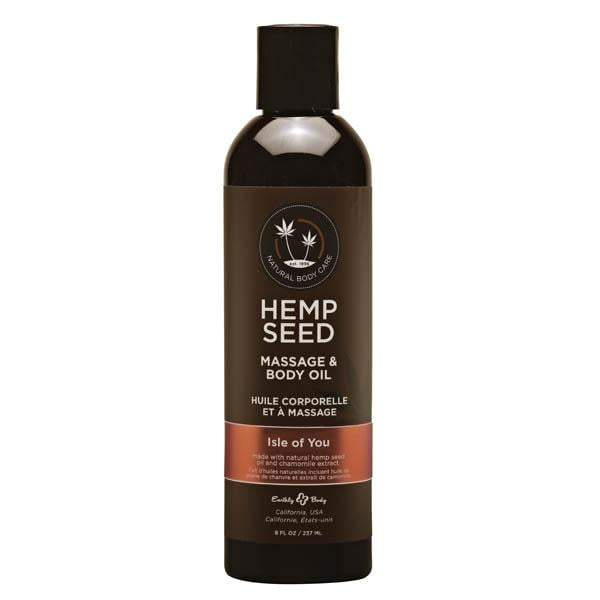 Hemp Seed Massage & Body Oil - Coconut Water Citrus & Vanilla (Isle Of You)