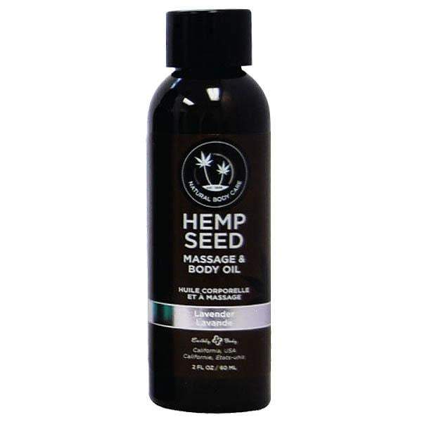 Hemp Seed Massage & Body Oil - Lavender Scented - 59 ml Bottle A$12.93 Fast