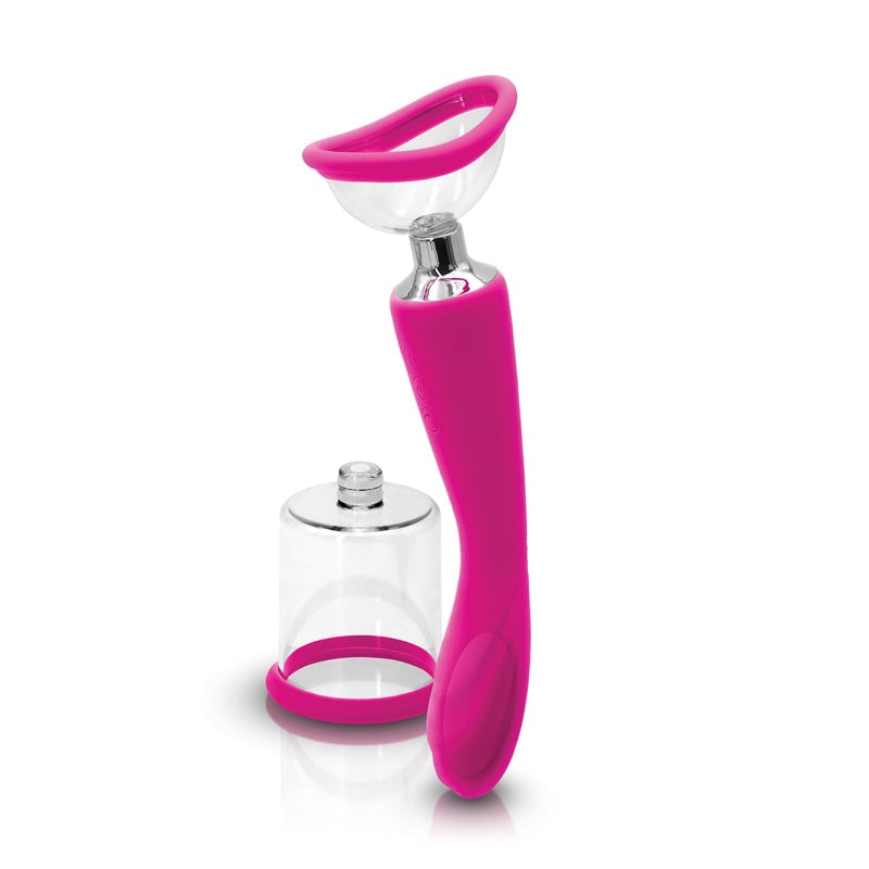 Inya Pump and Vibe - Pink USB Rechargeable 2-in-1 Pump and Vibrator A$91.58 Fast