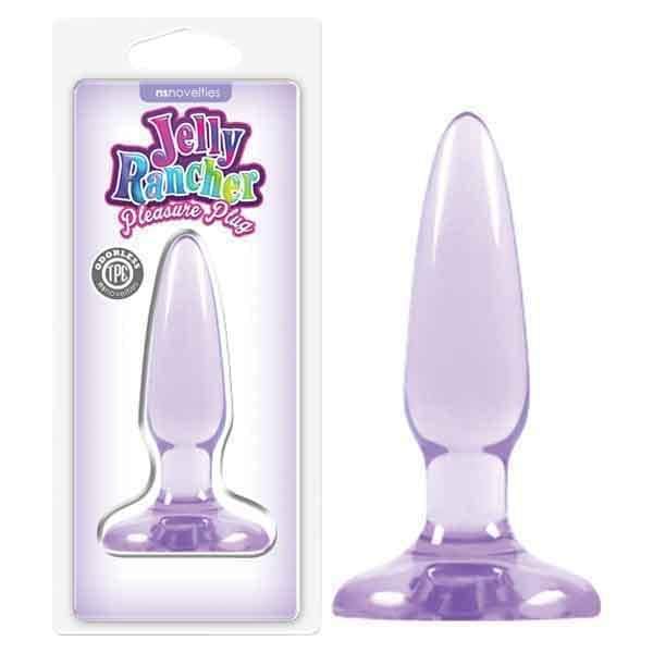 Jelly Rancher Pleasure Plug - Purple 8.1 cm (3.2’’) Mini Butt Plug A$17.04 Fast