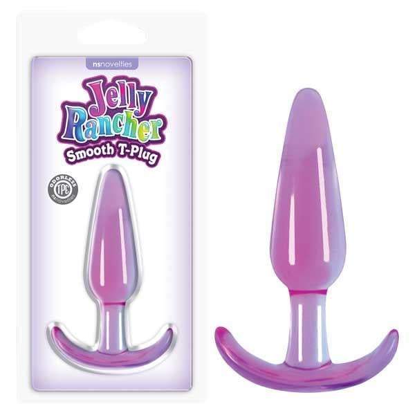 Jelly Rancher Smooth T-Plug - Purple 11 cm (4.3’’) Butt Plug A$20.56 Fast