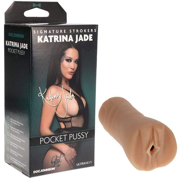 Doc Johnson Katrina Jade UltraSkyn Pocket Pussy - Flesh Vagina Stroker A$37.98