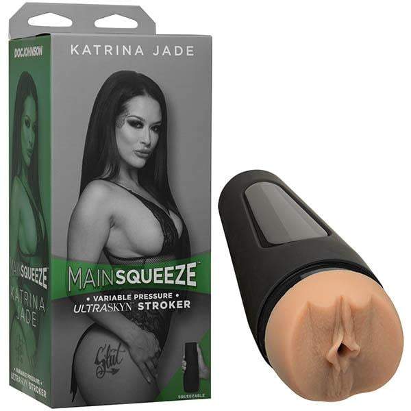 Doc Johnson Main Squeeze - Katrina Jade - Flesh Hard Case Vagina Stroker A$91.58