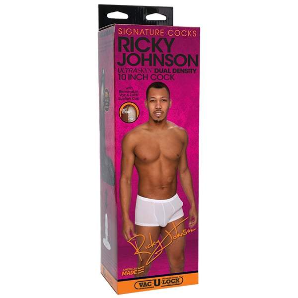 Doc Johnson Ricky Johnson 10 ULTRASKYN Cock With Removable Vac-U-Lock Suction