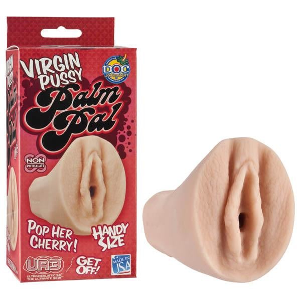 Doc Johnson Virgin Pussy Palm Pal - Flesh Vagina Stroker A$24 Fast shipping