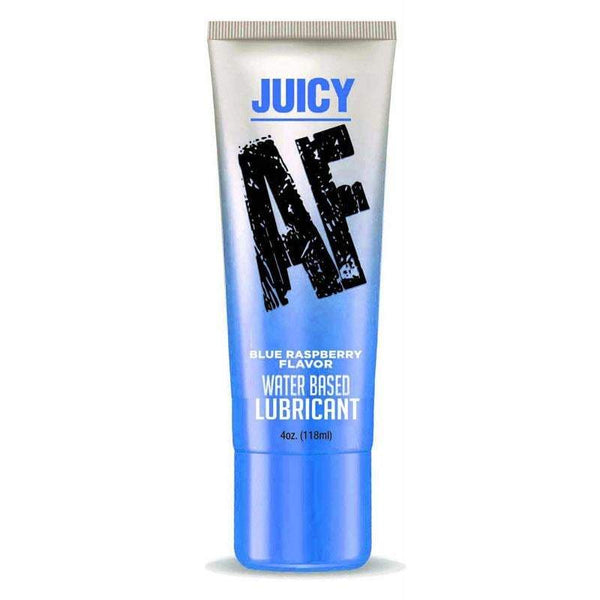 Juicy AF - Blue Raspberry - Blue Raspberry Flavoured Water Based Lubricant - 120