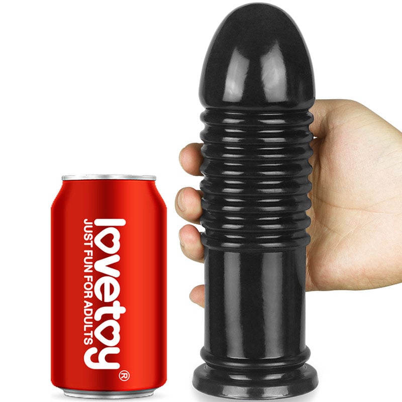 King Sized 8’’ Anal Bumper - Black 22.5 cm Mega Butt Plug A$34.83 Fast shipping