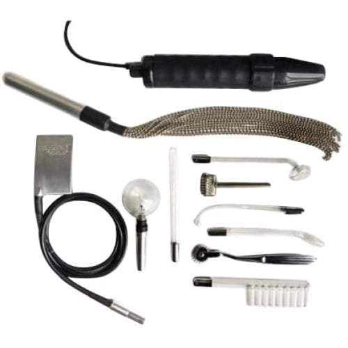 KinkLab Agent Noir Neon Wand Kit - E-Stim Kit - 11 Piece Set A$511 Fast shipping