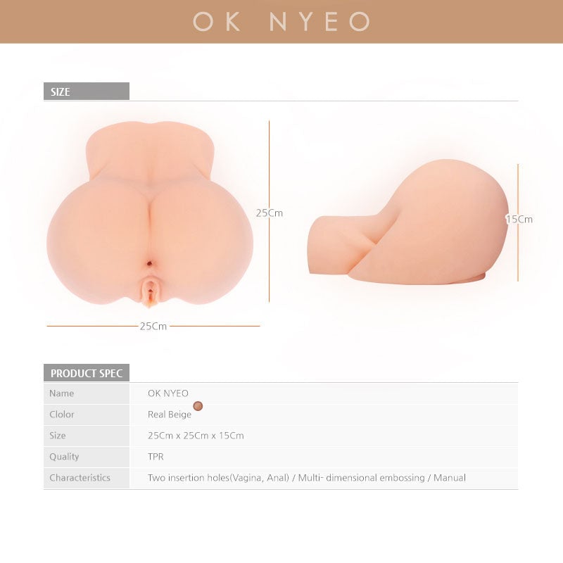 Kokos Real Hip Oknyeo - Flesh Doggy Style Masturbator A$148.48 Fast shipping