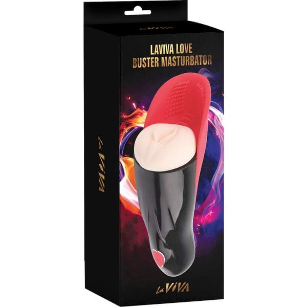 Laviva Love Buster Vibrating Rechargeable Masturbator A$142.95 Fast shipping