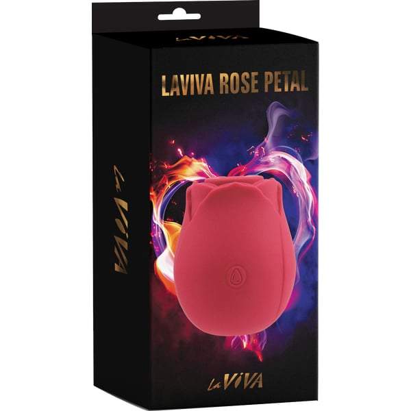 Laviva Rose Petal Clitoris Suction Stimulator - Rose Red A$80.95 Fast shipping
