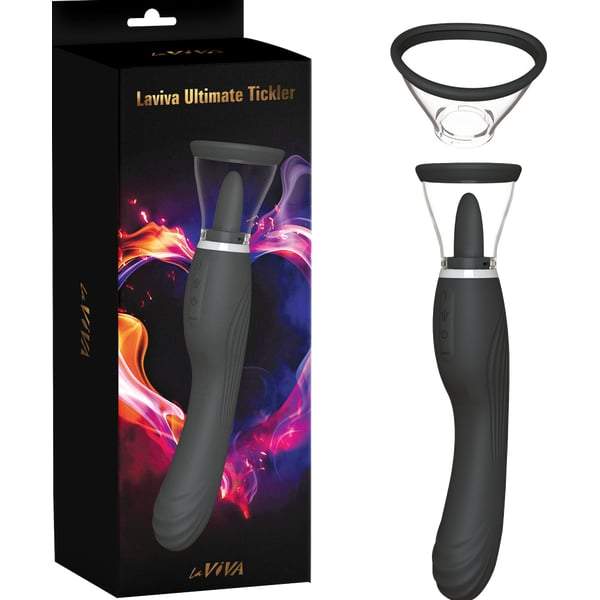 Laviva Ultimate Tickler Clitoris Stimulator - Black A$89.95 Fast shipping