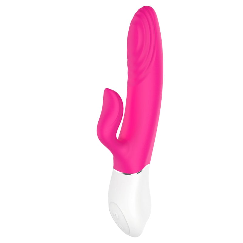 Lighter Thrusting Rabbit Vibrator - Pink A$91.62 Fast shipping