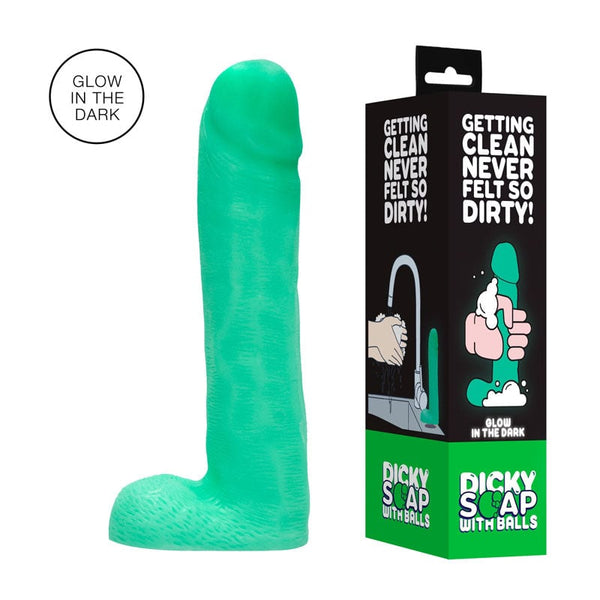 S-LINE Dicky Soap With Balls - Glow - Glow In The Dark Novelty Soap A$28.68 Fast