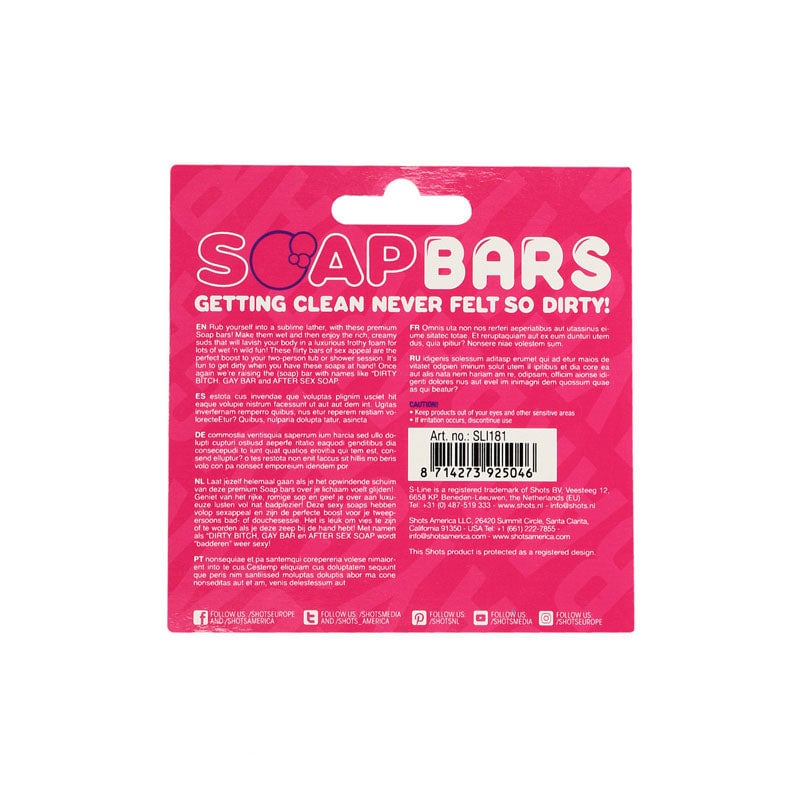 S-LINE Soap Bar - Gay Bar - Pink Novelty Soap A$17.63 Fast shipping
