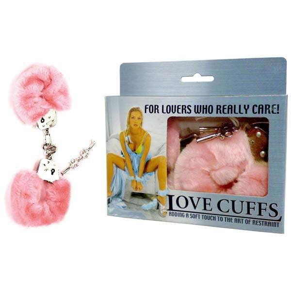 Love Cuffs - Pink Fluffy Hand Cuffs A$29.21 Fast shipping