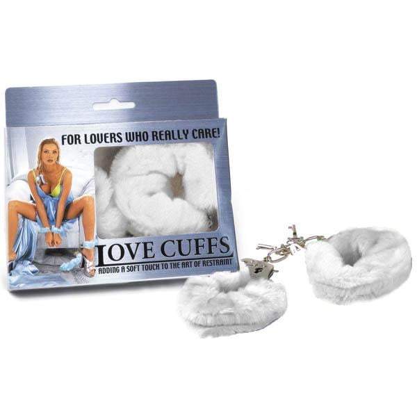 Love Cuffs - White Fluffy Hand Cuffs A$29.21 Fast shipping