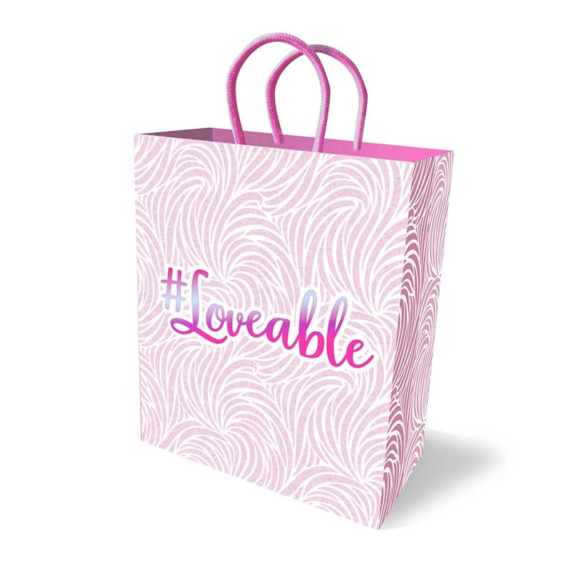 #Loveable - Gift Bag - Novelty Gift Bag