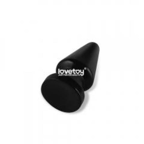 Lovetoy King Sized 7.5’’ Anal Shocker - Black 19 cm Mega Butt Plug A$34.83 Fast