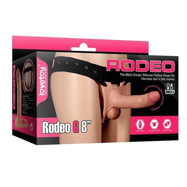 Lovetoy Rodeo G 8’’ - Flesh 20.3 cm Hollow Strap-On A$92.38 Fast shipping