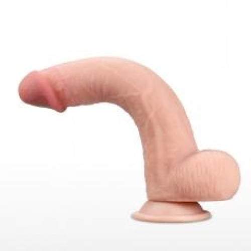 Lovetoy Sliding Skin Dual Layer Dong - Flesh 23 cm (9’’) Dong with Flexible Skin