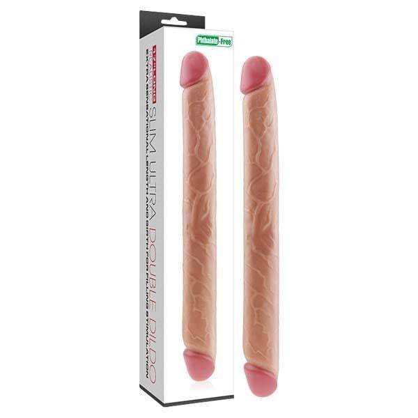Lovetoy Slim Ultra Double Dildo - Flesh 43 cm (17’’) Double Dong A$44.38 Fast