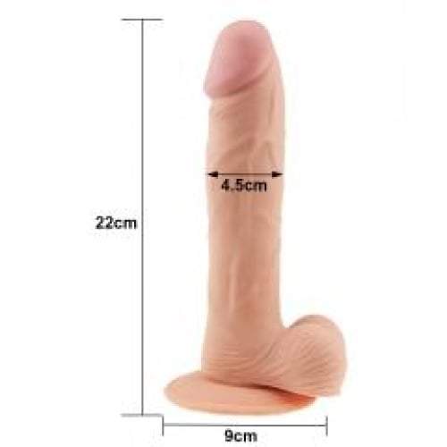 Lovetoy The Ultra Soft Dude - Flesh 22.9 cm (9’’) Dong A$37.46 Fast shipping