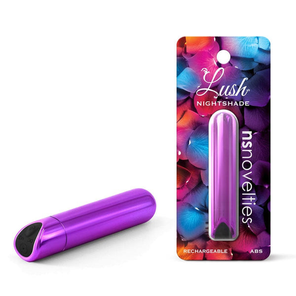Lush Nightshade - Purple - Metallic Purple 8.9 cm USB Rechargeable Bullet