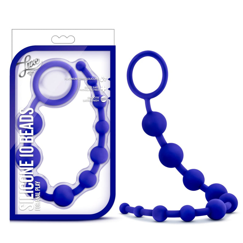 Luxe Silicone 10 Beads Indigo A$24.07 Fast shipping