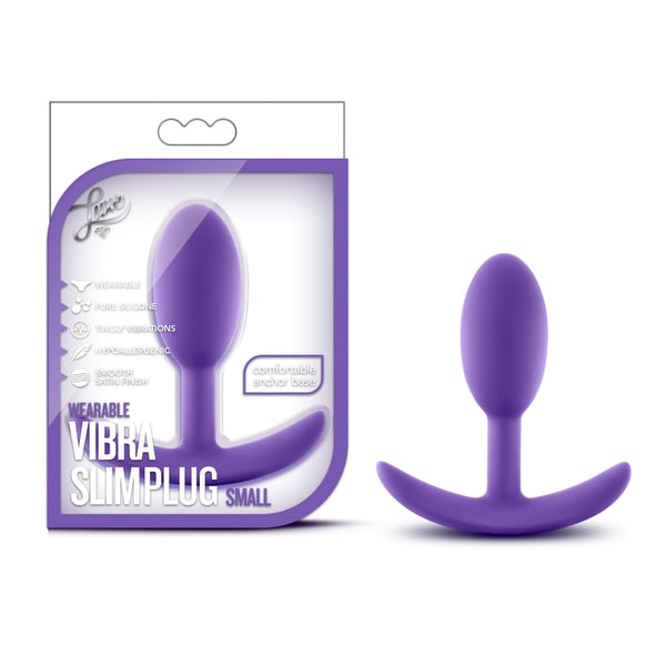 Luxe Wearable Vibra Slim Plug Small Purple A$36.92 Fast shipping