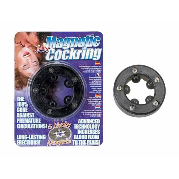 Magnetic Cock Ring - Black Cock Ring A$11.16 Fast shipping