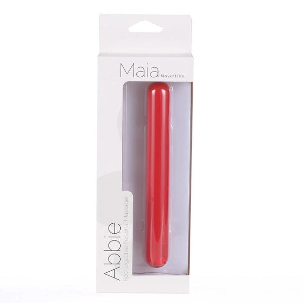 Maia Abbie - Red 16.2 cm USB Rechargeable Bullet A$42.53 Fast shipping