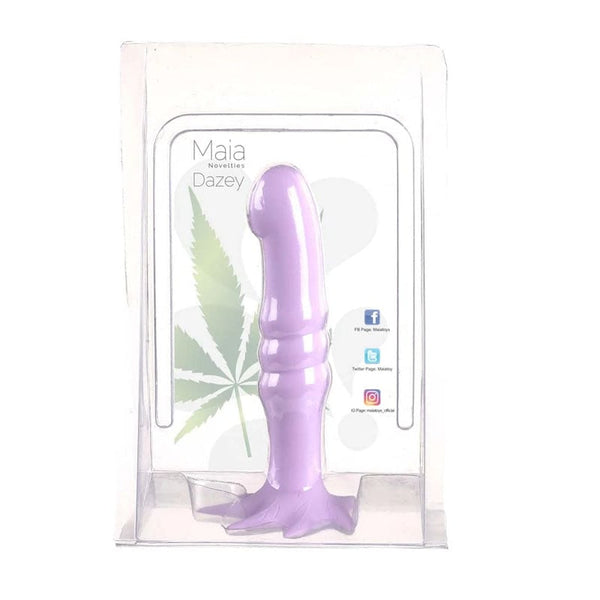 Maia Dazey - Purple 17.8 cm Silicone Dong A$36.88 Fast shipping