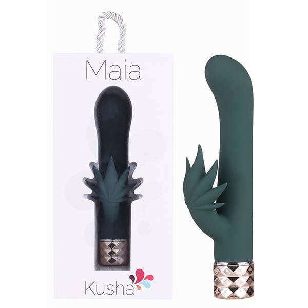 Maia Kusha - 420 Green 15.2 cm USB Rechargeable Rabbit Vibrator A$72.13 Fast