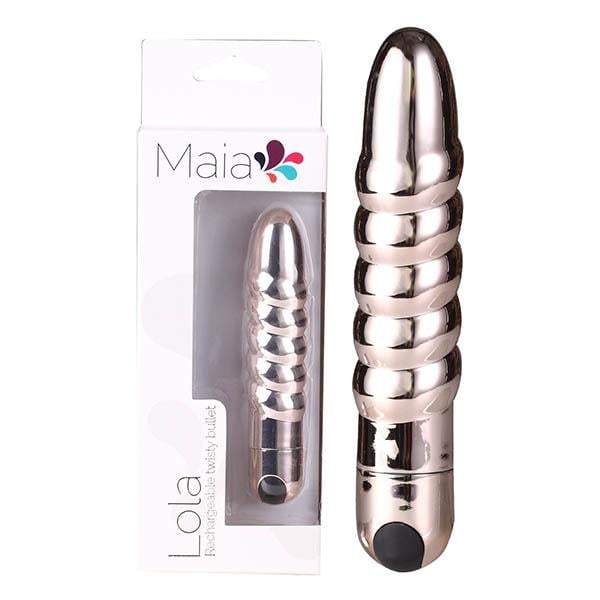 Maia Lola - Rose Gold 11.5 cm USB Rechargeable Vibrator A$36.88 Fast shipping