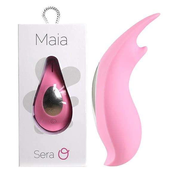 Maia Sera - Pink 10 cm USB Rechargeable Stimulator A$57.81 Fast shipping