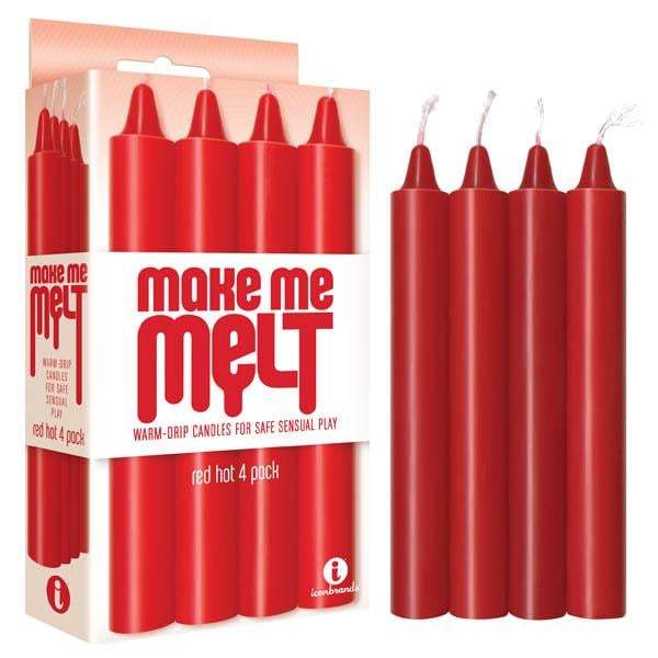 Make Me Melt Drip Candles - Red Hot Drip Candles - 4 Pack A$23.48 Fast shipping