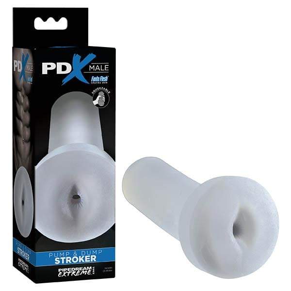 PDX Male Pump & Dump Stroker - Clear Male Ass Stroker A$23.48 Fast shipping
