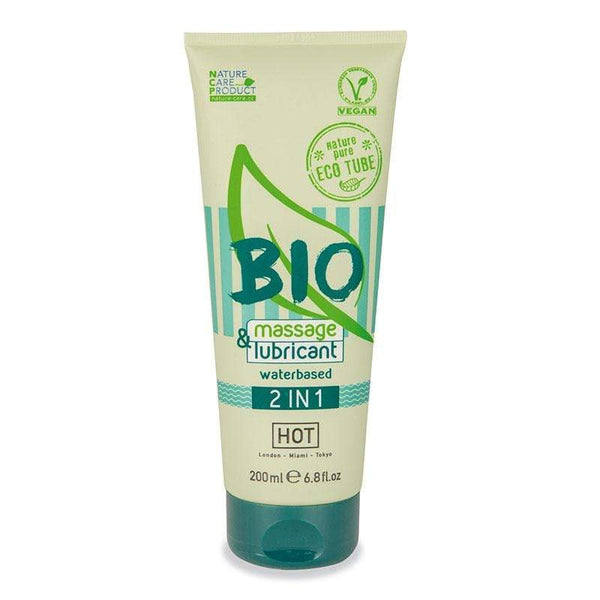 HOT BIO Massage & Lubricant 2In1 - Water Based Lubricant - 200 ml A$32.78 Fast
